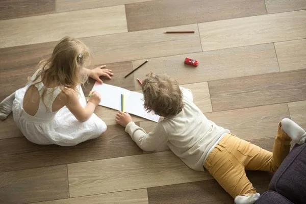 Pose de plancher